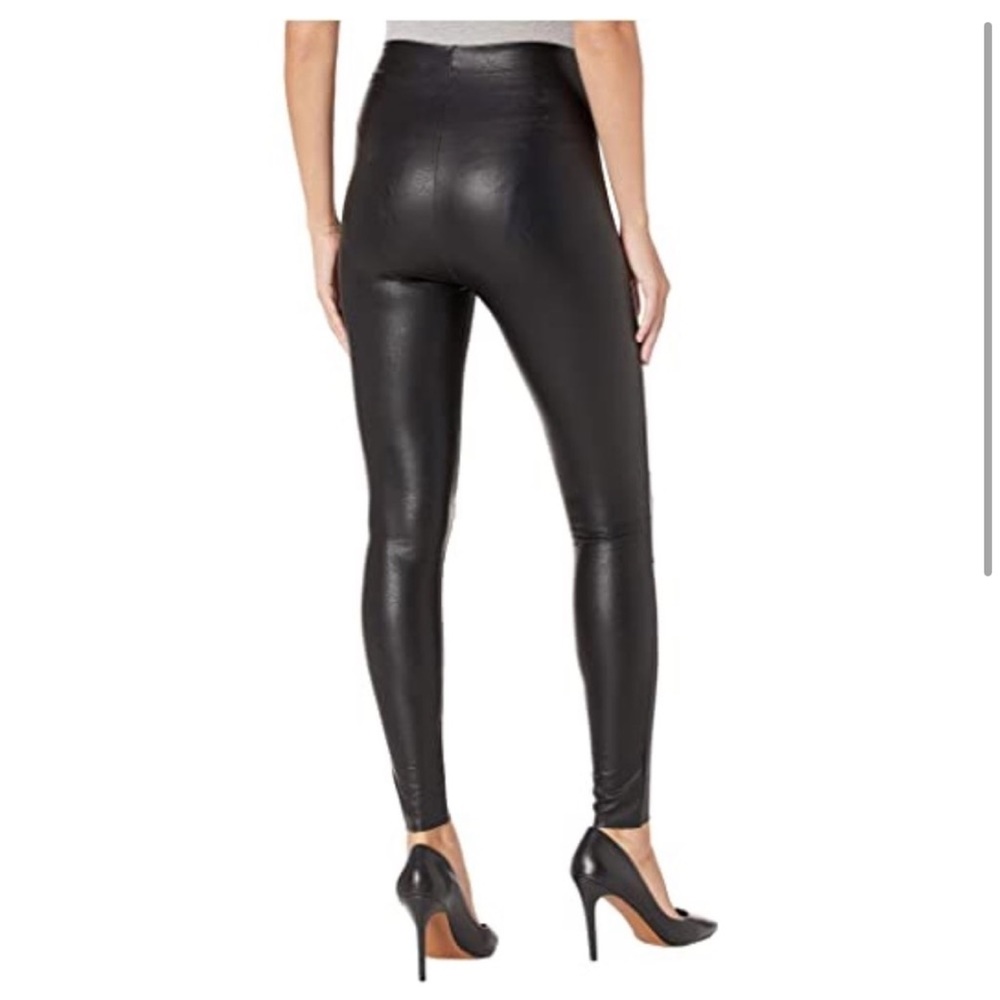 Commando Perfect Control High Rise Faux Leather Leggings sz Large - Picture 5 of 12
